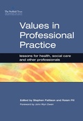 Cover: Values in Professional Practice - Routledge