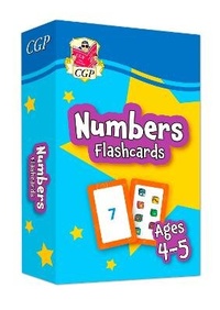 Enlarge image Cover: Numbers Flashcards for Ages 4-5 (Reception) - Coordination Group Publications Ltd (CGP)