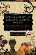 Cover: Popular Memory and Gender in Medieval England - Boydell Press