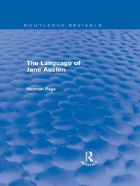 Enlarge image Cover: The Language of Jane Austen (Routledge Revivals) - Routledge