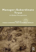 Cover: Manager-Subordinate Trust - Routledge