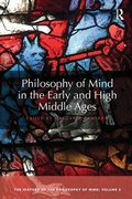 Cover: Philosophy of Mind in the Early and High Middle Ages - Routledge