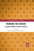 Cover: Thinking the Greeks - Routledge