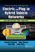 Cover: Electric and Plug-in Hybrid Vehicle Networks - CRC Press