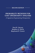 Cover: Probability Methods for Cost Uncertainty Analysis - Chapman & Hall/CRC