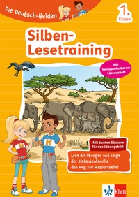 Abbildung von: Klett Die Deutsch-Helden: Silben-Lesetraining 1. Klasse - Klett
