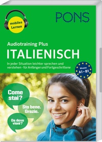 Abbildung von: PONS Audiotraining Plus Italienisch - PONS Langenscheidt