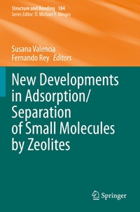 Abbildung von: New Developments in Adsorption/Separation of Small Molecules by Zeolites - Springer