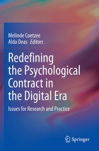 Enlarge image Cover: Redefining the Psychological Contract in the Digital Era - Springer