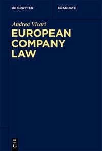 Abbildung von: European Company Law - De Gruyter