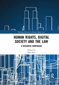 Cover: Human Rights, Digital Society and the Law - Routledge