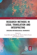 Cover: Research Methods in Legal Translation and Interpreting - Routledge