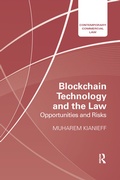Cover: Blockchain Technology and the Law - CRC Press