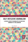 Cover: Self-Reflexive Journalism - Routledge