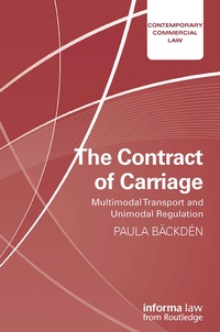 Abbildung von: The Contract of Carriage - CRC Press