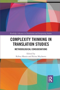 Enlarge image Cover: Complexity Thinking in Translation Studies - Routledge