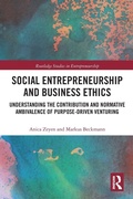 Cover: Social Entrepreneurship and Business Ethics - Routledge