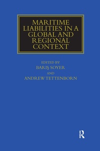 Abbildung von: Maritime Liabilities in a Global and Regional Context - CRC Press