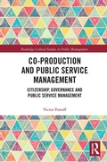 Cover: Co-Production and Public Service Management - Routledge