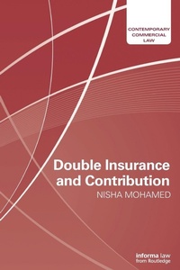 Enlarge image Cover: Double Insurance and Contribution - CRC Press