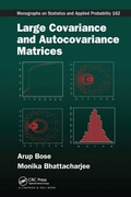 Cover: Large Covariance and Autocovariance Matrices - Chapman & Hall/CRC