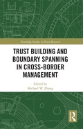 Cover: Trust Building and Boundary Spanning in Cross-Border Management - Routledge