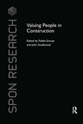 Cover: Valuing People in Construction - Routledge