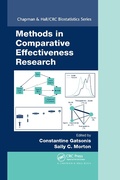 Cover: Methods in Comparative Effectiveness Research - Chapman & Hall/CRC