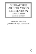 Abbildung von: Singapore Arbitration Legislation - CRC Press