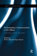 Cover: Parliamentary Communication in EU Affairs - Routledge