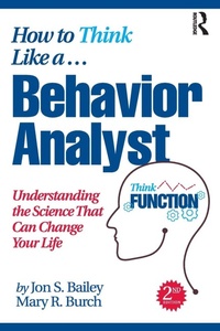Enlarge image Cover: How to Think Like a Behavior Analyst - Routledge