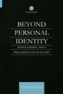 Cover: Beyond Personal Identity - Routledge