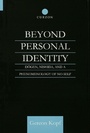 Cover: Beyond Personal Identity - Routledge