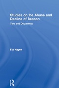 Cover: Studies on the Abuse and Decline of Reason - Routledge