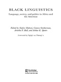 Cover: Black Linguistics - Routledge