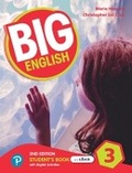 Cover: Big English 2nd ed Level 3 Student's Book and Interactive eBook with Online Practice and Digital Resources - Pearson