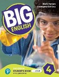 Cover: Big English 2nd ed Level 4 Student's Book and Interactive eBook with Online Practice and Digital Resources - Pearson