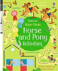 Enlarge image Cover: Wipe-Clean Horse and Pony Activities - Usborne Publishing Ltd