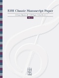Cover: FJH Classic Manuscript Paper No.3 - FJH Music Co, Inc