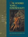 Cover: One Hundred Years of Homosexuality - Routledge