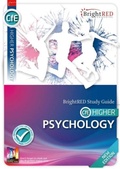 Cover: BrightRED Study Guide CfE Higher Psychology - New Edition - Bright Red Publishing
