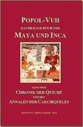 Cover: Popol Vuh - Das heilige Buch der Maya und Inca - Edition Oriflamme