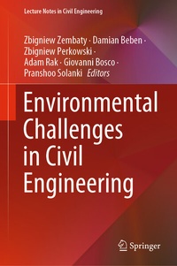 Enlarge image Cover: Environmental Challenges in Civil Engineering - Springer