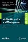 Cover: Mobile Networks and Management - Springer
