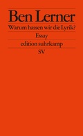 Cover: Warum hassen wir die Lyrik? - Suhrkamp