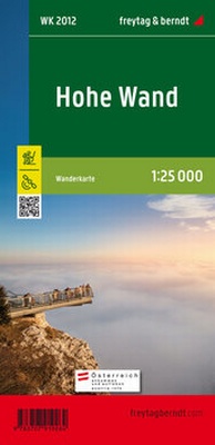 Abbildung von: Hohe Wand, Wanderkarte 1:25.000, freytag & berndt, WK 2012 - Freytag-Berndt und ARTARIA