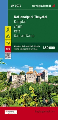 Abbildung von: Nationalpark Thayatal, Wander-, Rad- und Freizeitkarte 1:50.000, freytag & berndt, WK 0073 - Freytag-Berndt und ARTARIA
