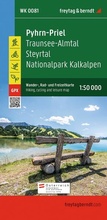 Cover: freytag & berndt Wanderkarte WK 0081 Pyhrn-Priel, Traunsee-Almtal - Steyrtal - Nationalpark Kalkalpen 1:50.000 - freytag & berndt