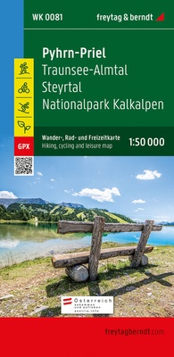 Abbildung von: Pyhrn-Priel, Wander-, Rad- und Freizeitkarte 1:50.000, freytag & berndt, WK 0081 - Freytag-Berndt und ARTARIA