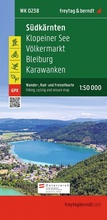 Cover: freytag & berndt Wanderkarte WK 0238 S&uuml;dk&auml;rnten, Klopeiner See - V&ouml;lkermarkt - Bleiburg - Karawanken 1:50.000 - freytag & berndt